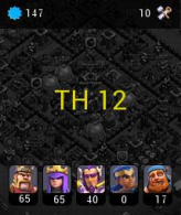 Town hal 12 max - 2 Skin hero lost of gems