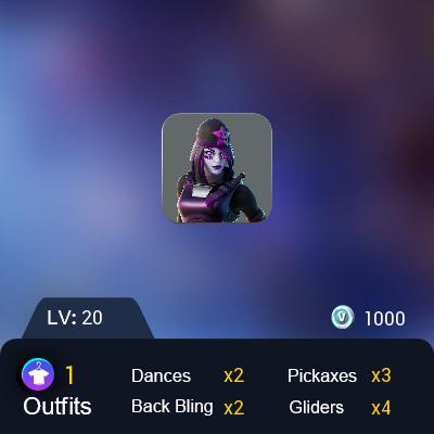 1 SKIN FA - DARK SKULLY - NSD140