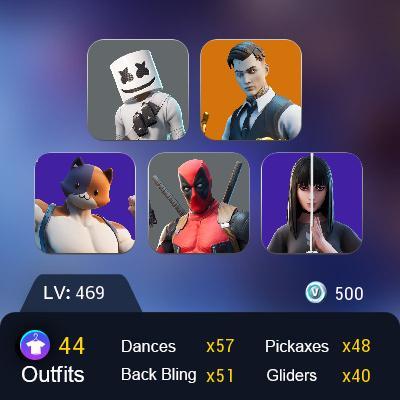 Marshmello Account Fortnite  [ANY PLATFORM]