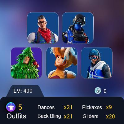 Fortnite Account 1-50 Random skins chance for Rare skins NOT Full Accesses