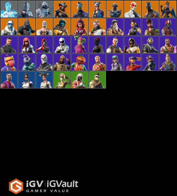 [FA] 46 skins | Drift (Stage 5) + Omega + Ragnarok (Stage 6) + Skull ...