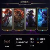 EUW LOL Smurf Account Instant Delivery not full access
