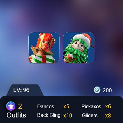 Fortnite account [PC/PS4] 2 Skins 