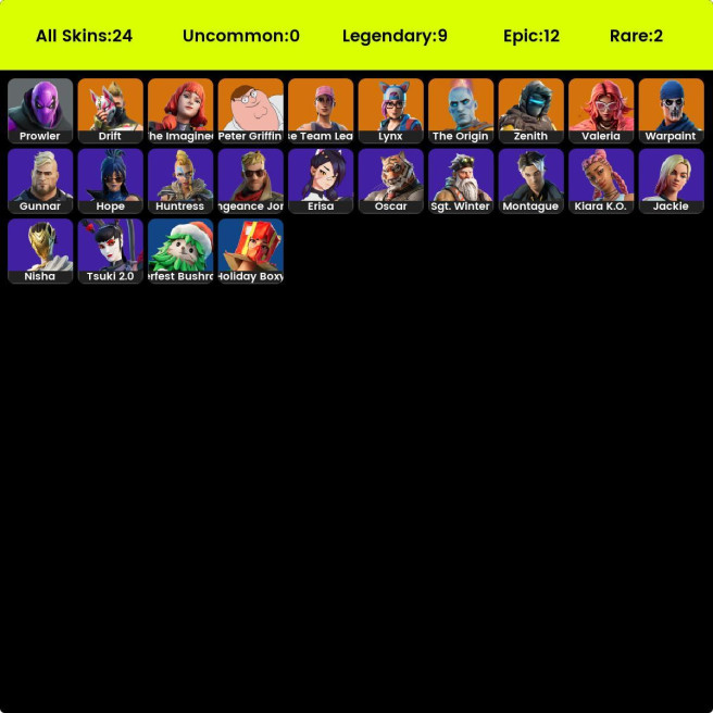 Fortnite account +20 skins/OG Save The World