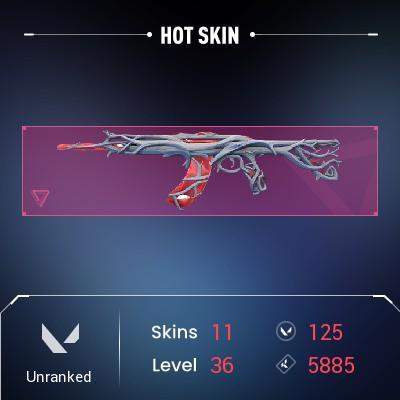 [FULL ACCESS] LA | 36LVL | Gaia s Vengeance Vandal 11 SKINS | LAST RANK: ranked_ready