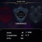 [EUW] League of Legends Smurf Account Europe West-EUW >> LEVEL 130 > BE Perfect > 24/7 Instant Delivery>Lifetime Warranty>High Champs and Skins