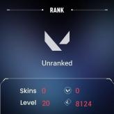 [Eu]-[Turkish]-[50% VP DISCOUNT]-[Fresh Level 20]-[Ranked Ready]-[2 Free Agent of your choice]-[Full Access of Account]-[24x7 Delivery]