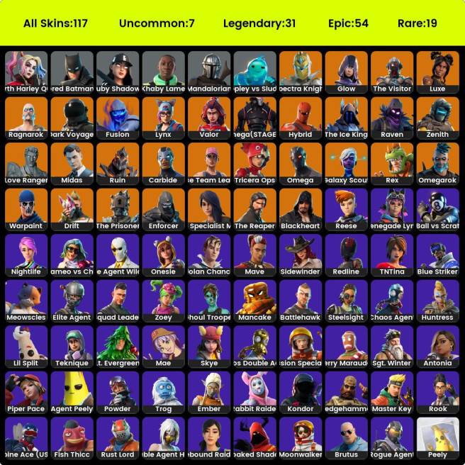 ROYALE KNIGHT + MINT AXE + BLUE SQUIRE + THE REAPER + TAKE THE L ...