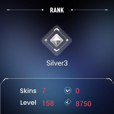 [AP] India | Rank: Silver 3 | Skins: 7 | Sandswept Sheriff, Monstrocity Sheriff | Agent: 18 | MAIL CHANGE