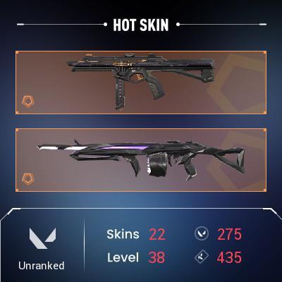 VALORANT NFA SKINNED SUPER HIGH QUALITY (NA REGION)