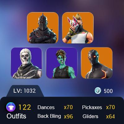 GHOUL TROOPER(PINK), SKULL TROOPER,(PURPLE), 119 Skins, schwarzer Ritter