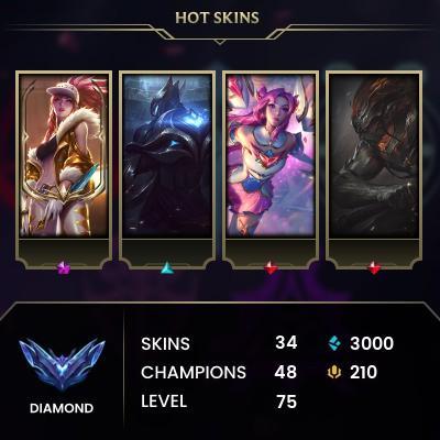 DIAMOND 1 ACC (3 MYTHIC) KDA AKALI PRESTIGE / PRESTIGE YONE