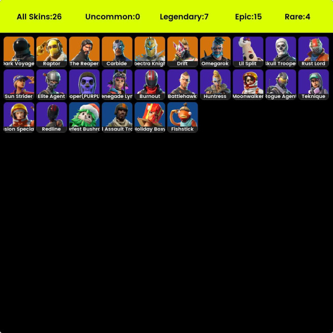 [PC/PSN] 25 skins | Og Skull Trooper | Aerial Assault Trooper | The ...