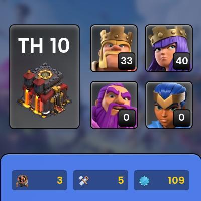 Clash of Clans Account Supercell ID FORSALE__ level108_TH10 #CC29