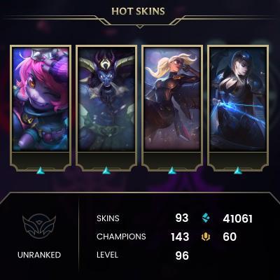 EUW/93 SKIN/B.E:41K/FULL ACCESS/LIFE TIME WARRANTY/