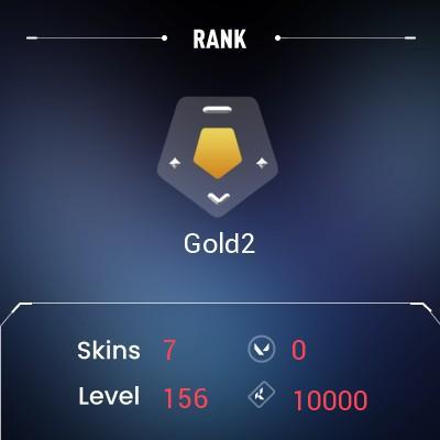 Conta de Valorant - GOLD 1 - Com Skins - Valorant - Contas - GGMAX