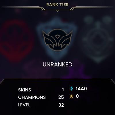S14 // SPLIT 1 // BRONZE I >> (1W-0L) >> 2021 ACC >> EMAIL UNVERIFIED >> NICE SKIN >> HONOR 2 >> GOOD LOOT >> 3/3 REFUNDS >> INSTA DELIVERY
