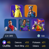 FA - [PSN/XBOX/SWITCH/PC]-46 skins | Trilogy | Prodigy | Carbon Commando | Hybrid | Blackheart | Lynx | Sentinel | Rox | Zenith | Singularity