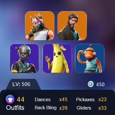 [PC/XBOX] 44 skins | The Reaper | Elite Agent | Mako | Take The L | Rogue Agent | Zenith | Calamity | Enforcer | Hybrid | Blackheart |