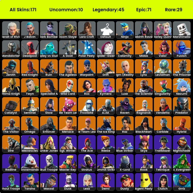 [PC/XBOX/PSN] 170 skins | OG STW | IKONIK | Glow | Blue Team Leader | Trailblazer | Sultura | Cloud Striker | Blue Striker | Ruin 