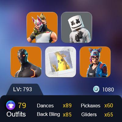 [PC/XBOX] 78 skins | OG STW | IKONIK | Rogue Agent | Carbon Commando | Lina Scorch | Blue Striker | Enforcer | Predator |Omega | Valor | 1080 VB
