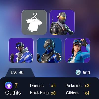 [PC/XBOX] 6 skins | Trilogy | Cloud Striker | Rogue Agent | Blue Striker | Grimey | Centurion | Elevation | Reliant Blue | Blue Shift | 500 VB