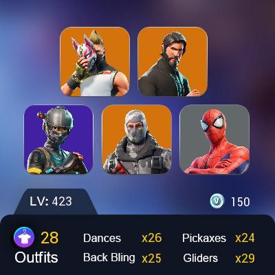 PC/PSN/XBOX 27 skins | The Reaper | Elite Agent | Take The L | Havoc | Sub Commander | Carbide | Drift