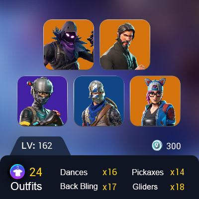 [PC/PSN/XBOX] 23 skins | OG STW | The Reaper | Blue Squire | Elite Agent | Take The L | Calamity | Raven | Dark Voyager | Carbide | Crackshot | 
