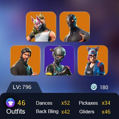 [PC/XBOX] 44 skins | OG STW | The Reaper | Elite Agent | Blue Team Leader | Take The L | Omega (stage 5) | Blue Striker | Rogue Agent | Wukong |