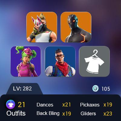 [PC/PSN] 20 skins | OG STW | Blue Team Leader | Prodigy | Blue Striker | Drift | Omega | Carbide | Valor | The Visitor | Zoey | Redline |