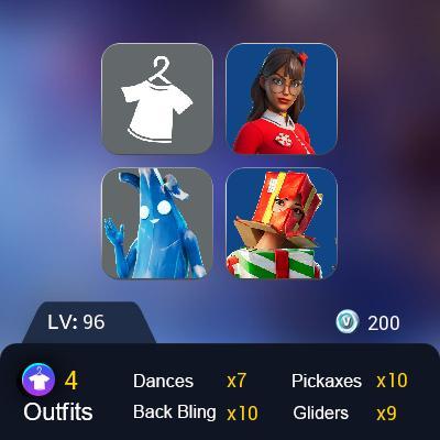 [PC] 3 skins | Polar Peely | Holiday Boxy | Krisabelle | Spectra Protector | Apocalypse Shroud | The Bestiary Chest | Ancestral Bloom | 200 VB