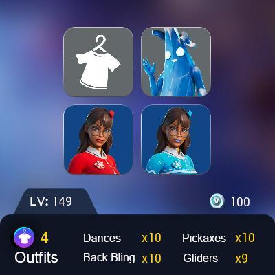 [PC] 3 skins | Polar Peely | Krisabelle | Blizzabelle | Spectra Protector | Datafiber Chargepack | Octane Cruiser | The Bestiary Chest | 100 VB
