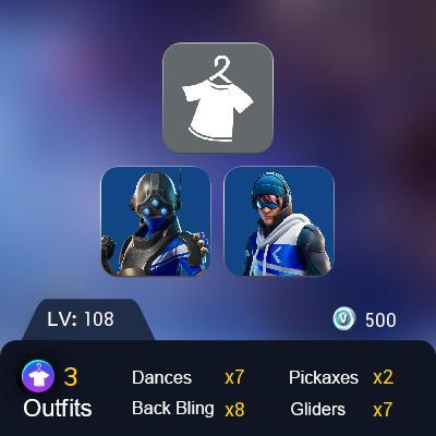 [PC] 2 skins | Point Patroller | Trilogy | Recon Strike | Reliant Blue | Fabled Cape | Kata-Pack | Uplink | Beachcomber |Ancestral Bloom| 500 VB