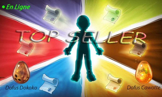 orukam : Parchotage +100 ALL + dofus dokoko + dofus Cawotte + 4.000.000 kamas + Top bonus - Livraison 5 minutes