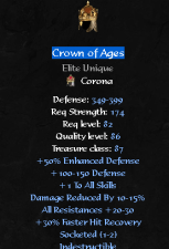 Crown of Ages ( 2s &  15%DR) 
