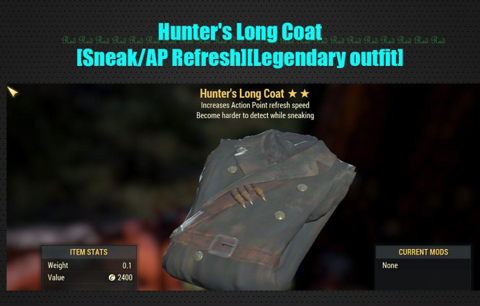 Hunter's Long Coat [Sneak/AP Refresh][Legendary outfit]