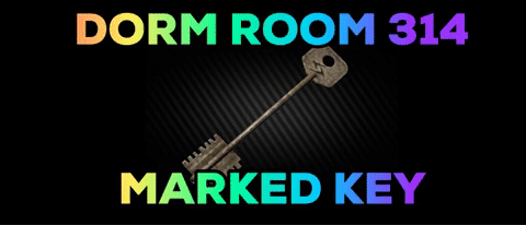 Dorm Room 314 Marked Key Vispary