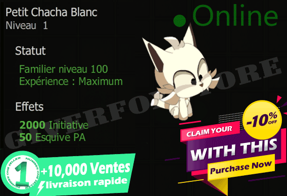 TalKasha>[ Petit Chacha Blanc ]  + Best BONUS - Livraison 5 Minutes