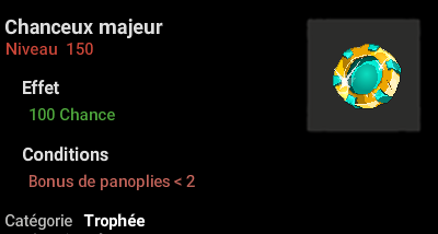 Draconiros : chanceux majeur + 1 Million kamas + bonus - Delivery time : 5 minutes