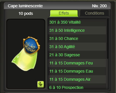 [Cape luminescente] + extra kama - Giverfoxstore