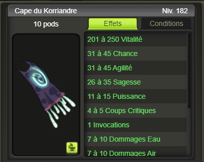[Cape du Korriandre] + extra kamas - Giverfoxstore