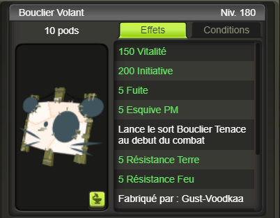 [Bouclier Volant] + extra kamas - Giverfoxstore