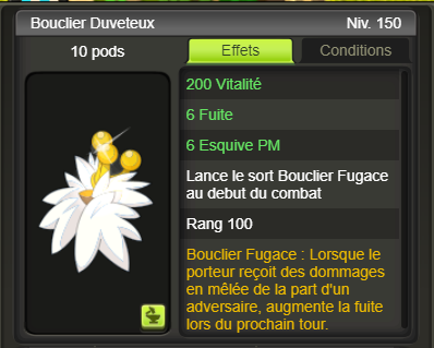 [Bouclier Duveteux] + extra kamas - Giverfoxstore