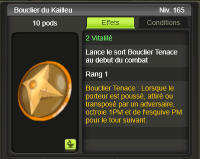 [Bouclier du Kailleu] + extra kamas - Giverfoxstore