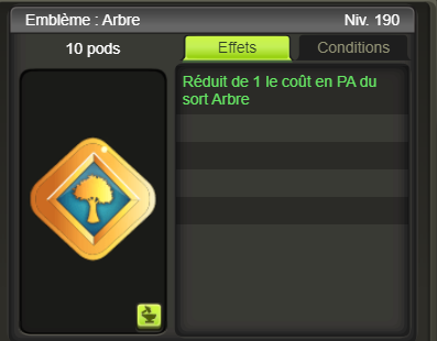 [Embleme  Arbre] + extra kamas - Giverfoxstore