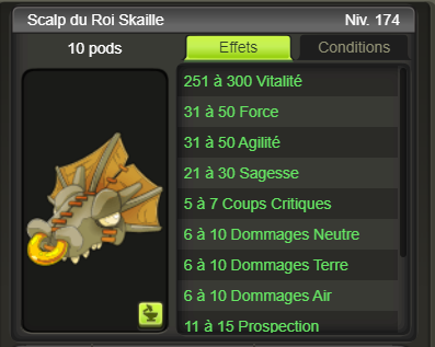 [Scalp du Roi Skaille] + extra kamas - Giverfoxstore