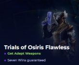 Flawless 7-0 Trials of Osiris passage