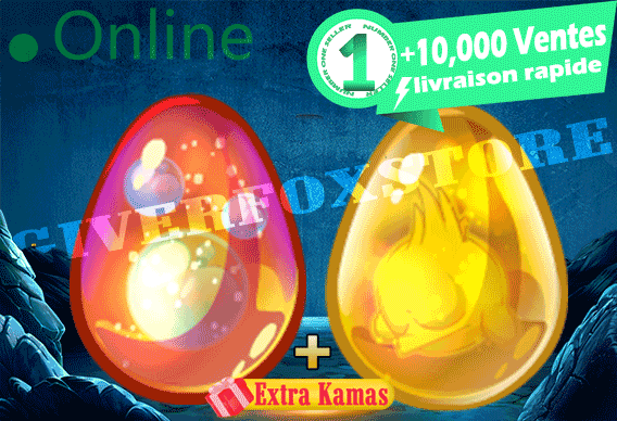 Imagiro>[ Dofus Ocre ] + [ Dofus Dolmanax ] + [ 10 M Kamas ] - livraison 5 minutes-/-10% discount on your Next Purchase/