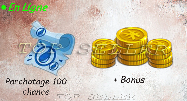 kit parchotage +100 chance + bonus - livraison 5 minutes