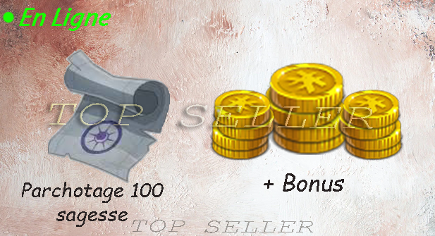 kit parchotage +100 sagesse + bonus - livraison 5 minutes